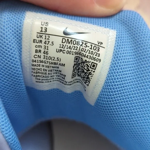 Men's Gianni's Immortality 2 coconut milk hot punch Nikes Size 13 NWT - Picture 6 of 8